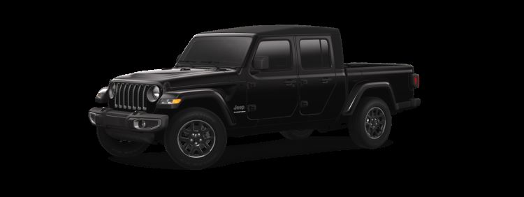 2023 Jeep Gladiator Black Clear-Coat Exterior Paint
