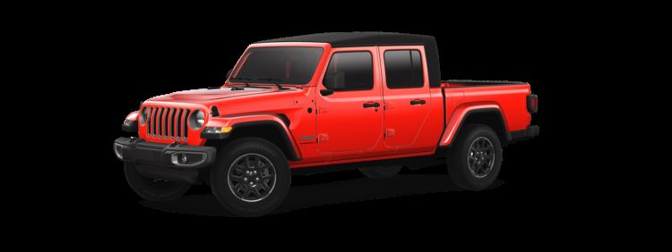 2023 Jeep Gladiator Firecracker Red Clear-Coat Exterior Paint